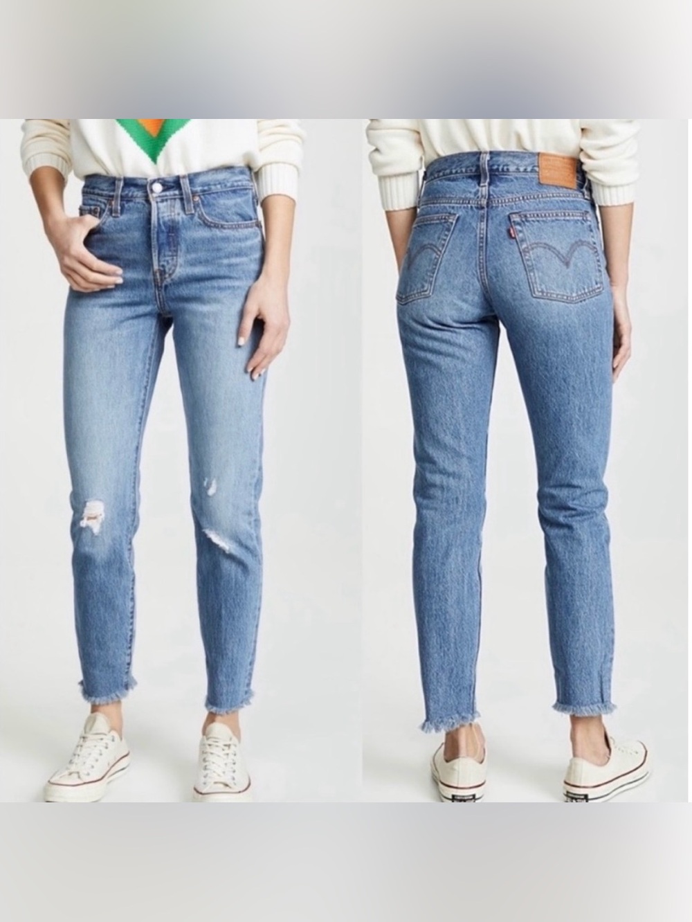 Levi’s Button Fly Wedgie Skinny Jeans Size 29